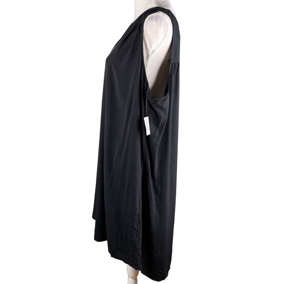Old Navy Dress Black Sleeveless XXL Back Cutout New - Picture 9 of 11